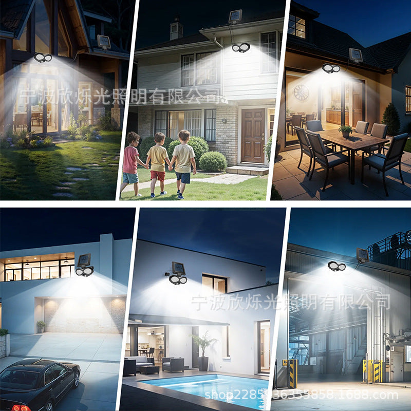 Solar Garden Light, Outdoor Split Wall Light, Outdoor Lighting, Human Body Induction Light, Intelligent Light Control Light
