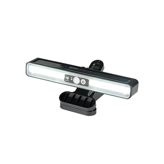 Solar-powered clip-on light, integrated split light, outdoor courtyard light, garden waterproof light, home garage lighting.