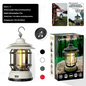 Camping ambient light camping lamp tent retro lantern outdoor rechargeable portable lamp
