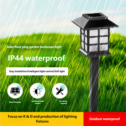 Solar Lawn Light, Grassland Ambient Light, Villa Garden Landscape Light, Outdoor Courtyard Lighting