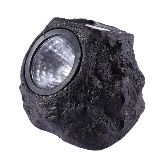 Solar-Powered Simulated Stone Lamp, Warm Light, White Light, Outdoor Lawn Lamp, Courtyard Garden Decorative Landscape Light