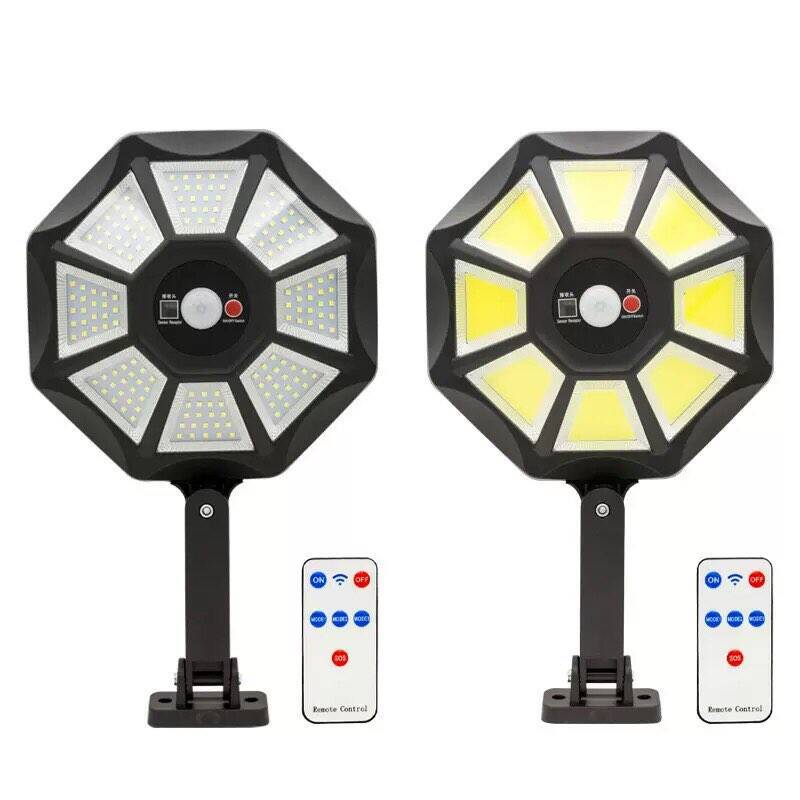 Solar-powered outdoor courtyard lights, automatic motion sensor lights, wall lights, waterproof outdoor street lights