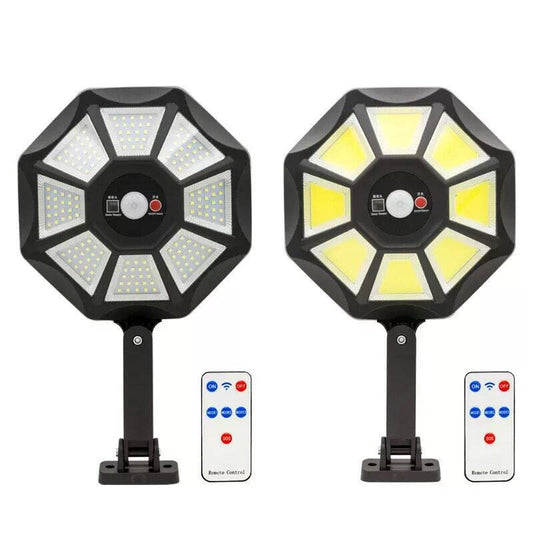 Solar-powered outdoor courtyard lights, automatic motion sensor lights, wall lights, waterproof outdoor street lights