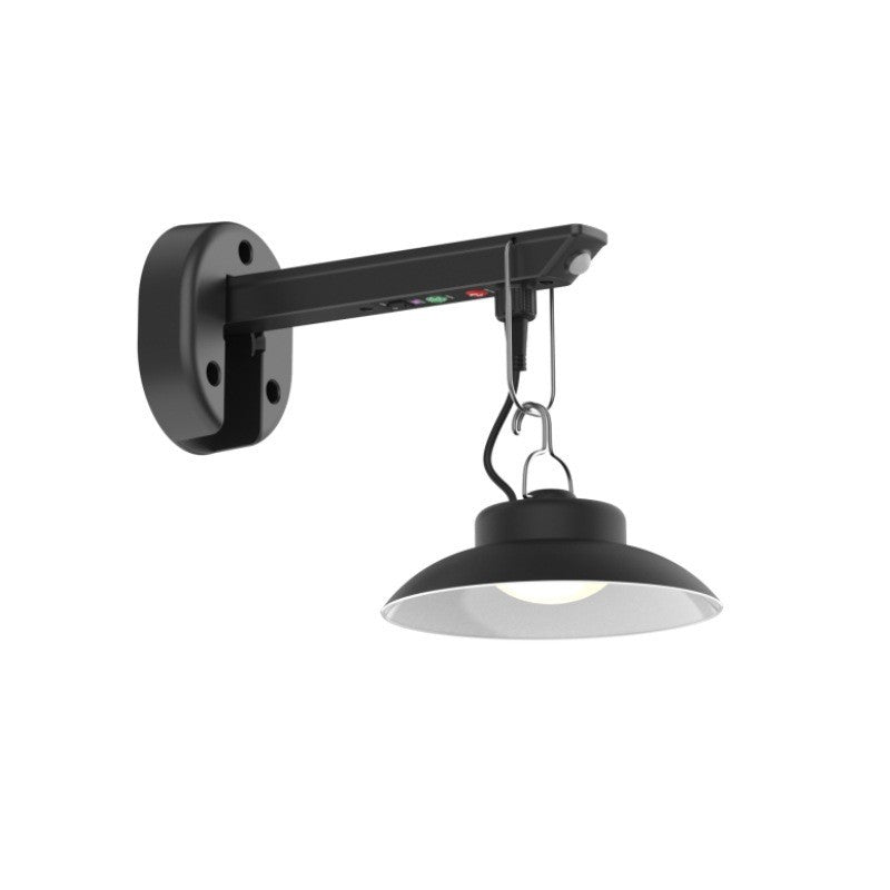 Solar pendant light, sensor light, courtyard light, outdoor decorative split light, no-drill installation, intelligent sensor.