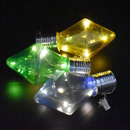 Indoor and outdoor waterproof multi-color landscape decorative solar light, camping party ambient light, solar diamond bulb light