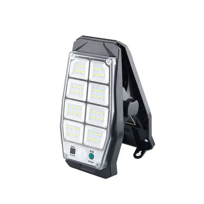 Solar-powered clip-on light, human body sensor outdoor octopus garden light, no-drill wall light, motion sensor light