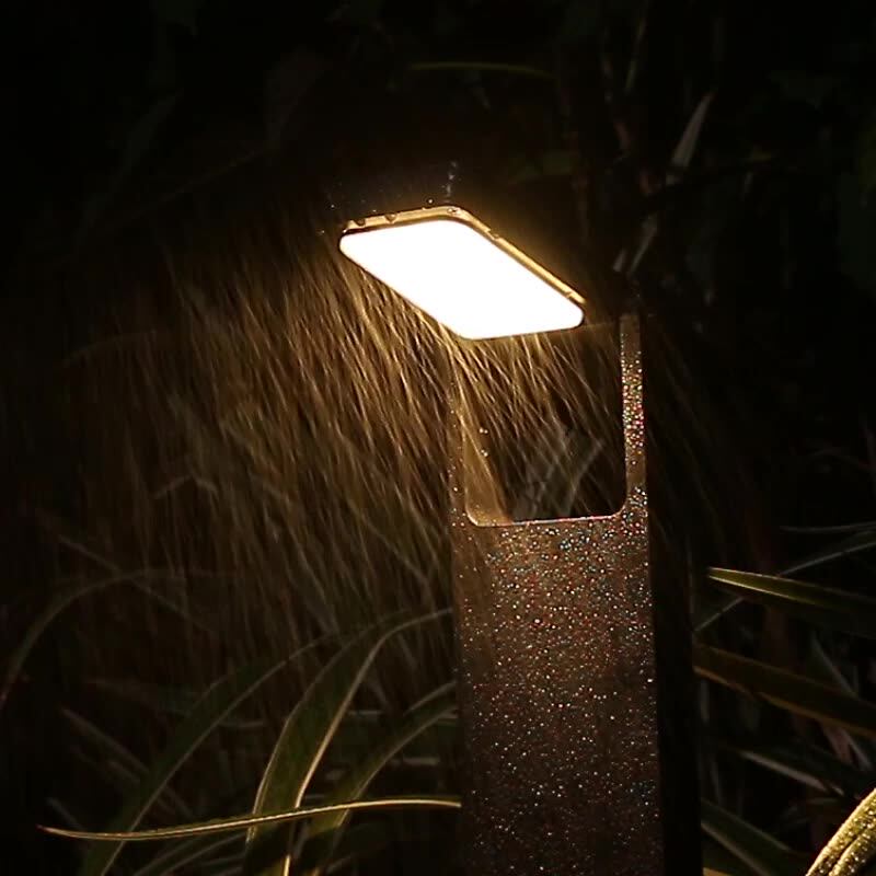 Solar outdoor courtyard light, automatically lights up at dusk, waterproof, ground-insert, landscape solar lawn light