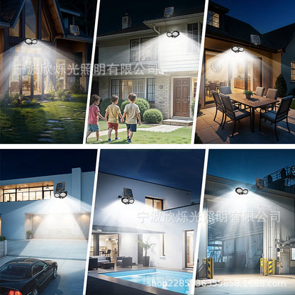 Solar Garden Light, Outdoor Split Wall Light, Outdoor Lighting, Human Body Induction Light, Intelligent Light Control Light