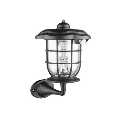 Outdoor Solar Courtyard Light, LED Human Body Induction Light, Rechargeable High-Power Home Lighting, Courtyard Wall Light