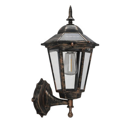 Solar Wall Light Outdoor Waterproof Retro Courtyard Light Outdoor Courtyard Ambient Light Decorative Light Automatic Senso