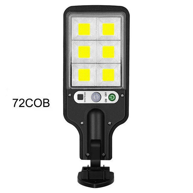 Outdoor solar street light for lawns and courtyards, remote-controlled waterproof garden light