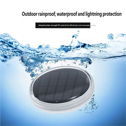 New Solar Pool Light, Smart Remote Control, Waterproof, RGB Ambient Outdoor Garden Light