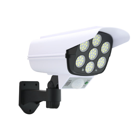 Solar-powered surveillance lights, simulated cameras, outdoor courtyard decorative lights, intelligent human body induction lighting, street lights, and charging lights.