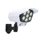 Solar-powered surveillance lights, simulated cameras, outdoor courtyard decorative lights, intelligent human body induction lighting, street lights, and charging lights.