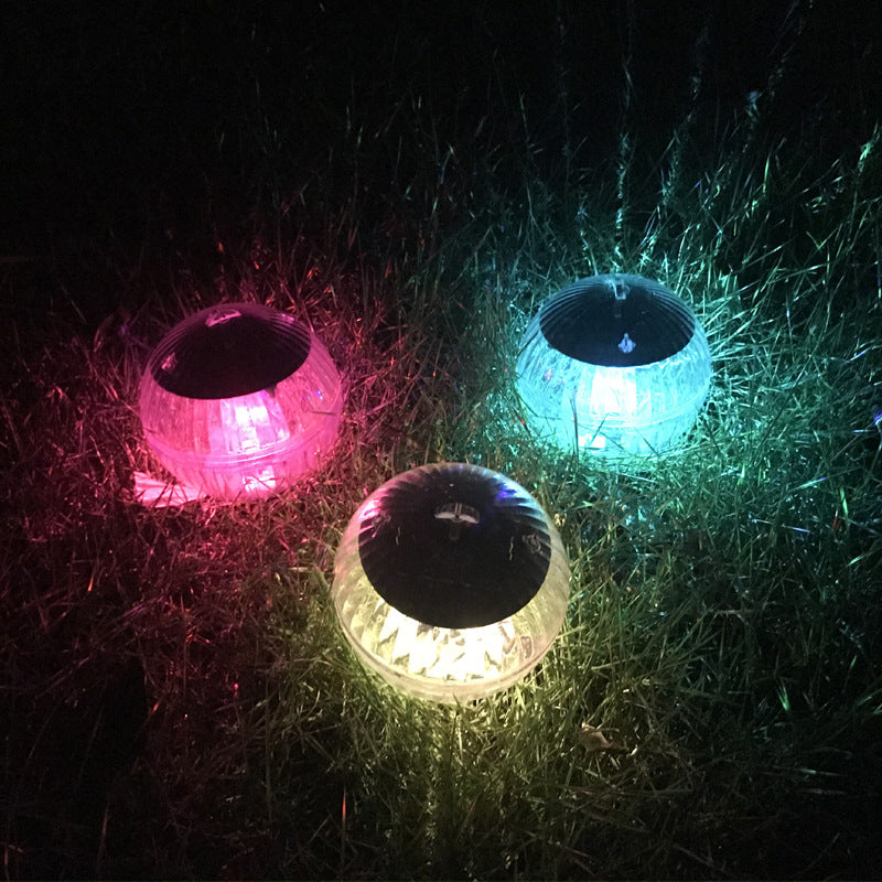 Solar-powered floating pond light, magic ball light, courtyard decorative light, pool light, landscape light