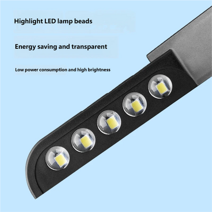Solar-powered courtyard light, balcony decorative outdoor waterproof wall light, double-headed wall washer light, top and bottom emitting solar light