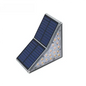 New LED wall washer light, landscape light, solar-powered step light, wall lamp, courtyard light, solar panel