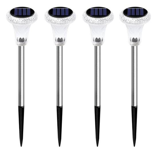 Solar-Powered Crystal Wand Water Drop Pattern Lawn Light, Outdoor Courtyard Light, Ambient Light, Ground Light, Garden Decorative Light