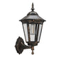 Solar wall lamp, outdoor waterproof retro courtyard light, outdoor courtyard ambient light, decorative light, automatic sensor.