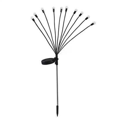 Outdoor Solar Lawn Light, Firefly Solar Light, LED Outdoor Courtyard Garden Ground Light