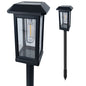 Solar-Powered LED Lawn Light, Outdoor Courtyard Light, Garden Ground Socket Light, Tungsten Filament Lamp, Dual-Use Solar Wall Light