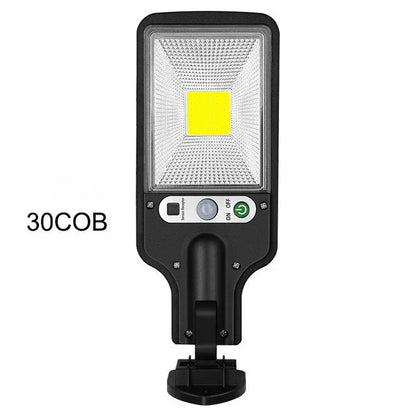 Outdoor solar street light for lawns and courtyards, remote-controlled waterproof garden light