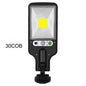 Outdoor solar street light for lawns and courtyards, remote-controlled waterproof garden light