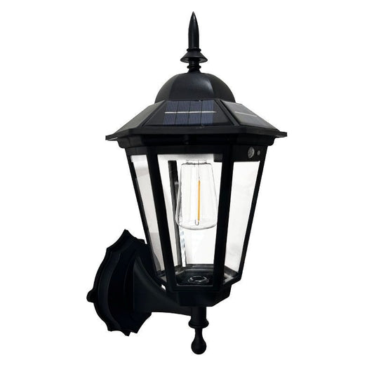 Solar Wall Light Outdoor Waterproof Retro Courtyard Light Outdoor Courtyard Ambient Light Decorative Light Automatic Senso