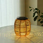 Solar-powered fun garden lights, lawn lights, outdoor waterproof rattan landscape courtyard lights, villa and homestay decorative lights.