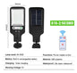 Outdoor solar street light for lawns and courtyards, remote-controlled waterproof garden light