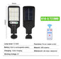 Outdoor solar street light for lawns and courtyards, remote-controlled waterproof garden light
