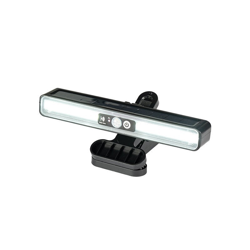 Solar-powered clip-on light, integrated split light, outdoor courtyard light, garden waterproof light, home garage lighting.