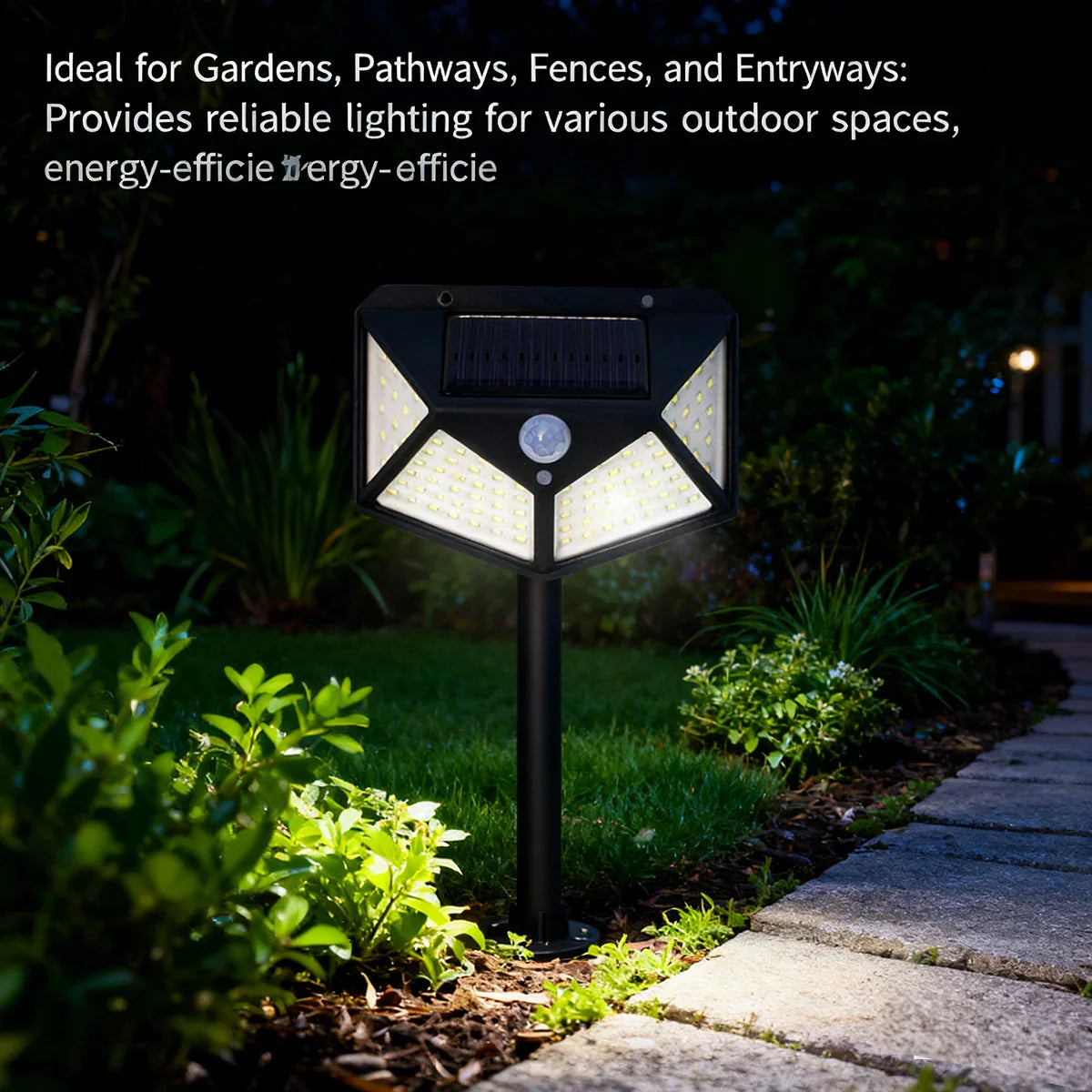 Waterproof LED courtyard outdoor lights, wall and street lights, waterproof household lighting, solar wall lights