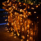 Solar-Powered Outdoor Yard Copper Wire LED String Lights, Starry Night Decorations, Christmas String Lights