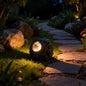 Solar-Powered Simulated Stone Lamp, Warm Light, White Light, Outdoor Lawn Lamp, Courtyard Garden Decorative Landscape Light