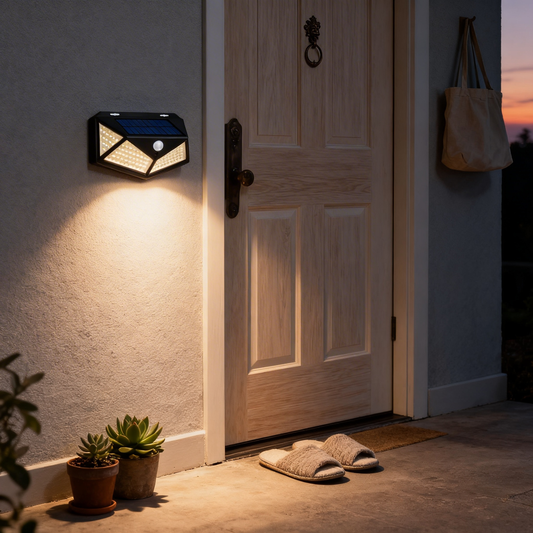 Waterproof LED courtyard outdoor lights, wall and street lights, waterproof household lighting, solar wall lights